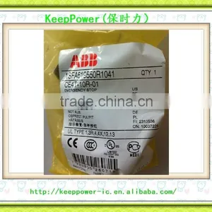 New and Original Mushroom Head Pushbutton CE4T-10R-01 Self-locking Type 1NC thumbnail-1