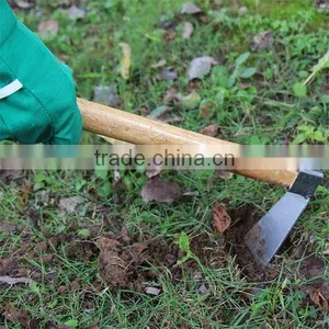 Round Natural Garden Tools Wooden Hoe Handle, Wooden Shovels Stick thumbnail-1