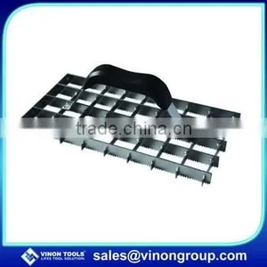 Aluminium Rabot Trowel Angle Plane Plaster Plane Rabot Grid Rabot for Gypsum With Plastic Handle thumbnail-1