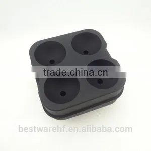 Novelty Hot Sell Silicone Ice Glass Mold on Ebay,amazon Fda Silicone Ice Sphere Ball Mold. thumbnail-2