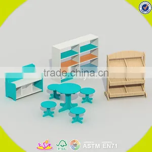 Wholesale Reliable Quality Indoor Wooden Kids Bedroom Furniture Toy, Preschool Wooden Role Play Furniture Toy W08H075 thumbnail-1