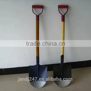 Round Pointed Steel Shovel With Wholesale Price thumbnail-1