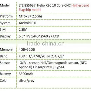 LTE8S5697 5.5" Super High End Cheap Mobile Phone Wholesale thumbnail-2