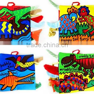 New Born Baby Infant Developmental Soft Animal Cloth Book thumbnail-2
