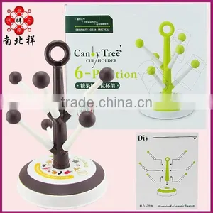 Candy Tree 6 Branches Portable Plastic Cup Holder thumbnail-1