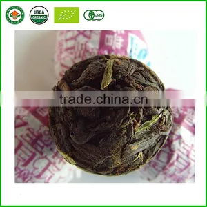 Chinese Cooked Pu-erh Tea Leaves Yunnan Puer Delicious Sweet Glutinous Rice Sweet Tuo Tea Crude Ripe Tea thumbnail-3