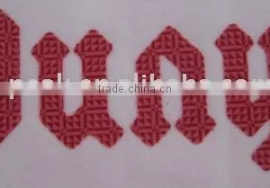 Customlized Colorful Flocking Logo Heat Press thumbnail-1