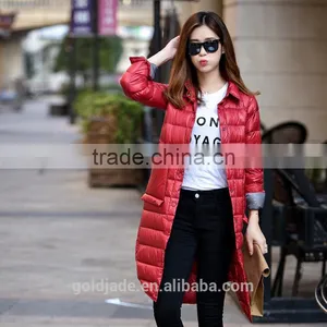 2017 Winter Duck Down Jacket Women New Style Graceful Light Weight Down Jacket thumbnail-2
