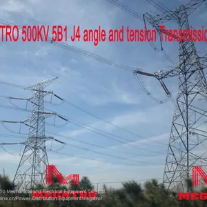 MEGATRO 500KV 5B1 J4 Angle and Tension Transmission Tower thumbnail-2