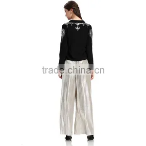 Domin Fashion Beading and Sequin Ladies Tops Latest Design thumbnail-6