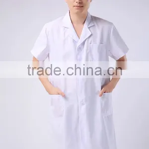 Blue Cotton Medical Work Uniform / Nurse Staff Scrub Suit Design / Navy Uniform thumbnail-2