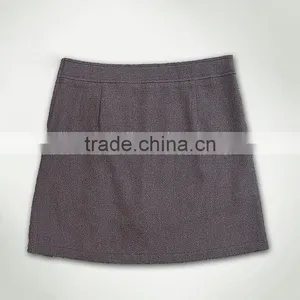 School Girl Skirt Dress Solid Color All-match New Design Custom Made thumbnail-4