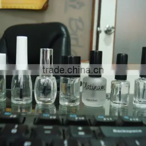 Clear Glass 5 ml Nail Polish Bottle,High Quality Nail Polish Bottle With Cap and Brush thumbnail-5