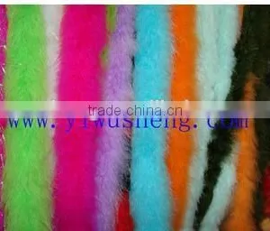 Factory Cheap Carnival Parade Costumes Plumes Long Sex Fluffy Luscious Colourful Marabou Feather Boa Decorations thumbnail-1