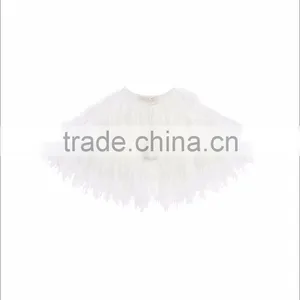 2017 Summer Baby Girls Party Refreshing Tulle Lace Fabric Shawl for Kids Clothing thumbnail-2