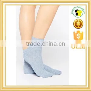 Cheap Strech Cotton Blend Herringbone Socks Custom thumbnail-1