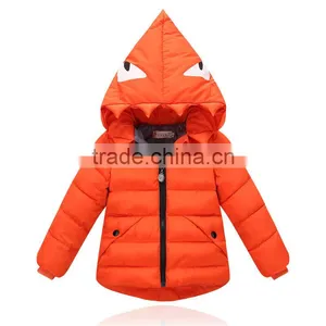 Hot Sale Kids Girls Designer Cotton Quilted Thick Warm WinterJacket Down Feather Winter Coat thumbnail-2