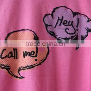 Lady Print Short Sleeve T-shirt thumbnail-5