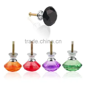 Crystal Plated Cabinet Handle Cupboard Closet Drawer Knob Pull Handles thumbnail-1