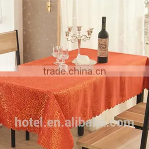 New Woven Table Cloth With Polyester Fabric thumbnail-4
