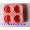 4 Cavity Roud Cake Mold thumbnail-1