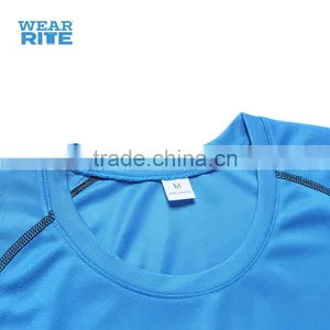 Custom 100% Polyester Dri Fit T Shirt Blank For Man thumbnail-5