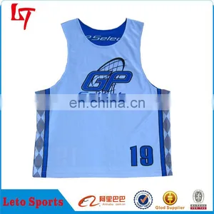 Wholesale Custom Youth Lacrosse Reversible Jerseys/Lacrosse Mesh Wholesalers thumbnail-3