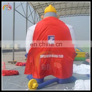 Cartoon Promotion Inflatable Superman Cartoon Characteristic for Advertising thumbnail-2