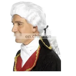 Halloween Carnival Party Court Gent's Wig for Adults thumbnail-2