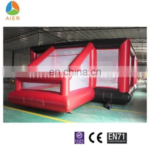 AIER Newest Design Giant Inflatable Panna Soccer Field/inflatable Football Pitch thumbnail-4