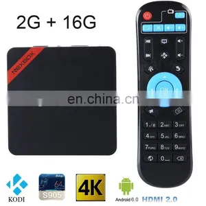 Android 6.0 A95X TV Box Amlogic S905X Quad Core 2G + 16G Dual-Band WIFI Bluetooth KODI 16.0 Smart Media Player thumbnail-1