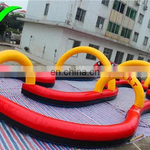 Factory Direct Price Outdoor Inflatable go Karts Race Track 20m thumbnail-2