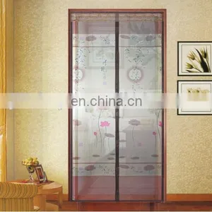 JILI YARN New Pringting Item Magnetic Sheer Anti-Mosquito Net Insect Screen thumbnail-2