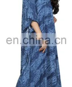 Printed Kaftans Collection 2017 / Women Decent Daily Casual Wear Ankle Length Kaftans (kaftan Dress) thumbnail-2
