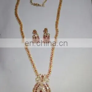 CZ Jewelry Necklace Manufacturer,cubic Zirconia Necklace Jewellery Exporter thumbnail-2