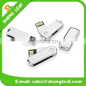 Promotion Gift Metal Swivel USB Flash Drive thumbnail-1
