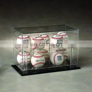 Round Clear Plexiglass Pmma Acrylic Golf Ball Case thumbnail-4
