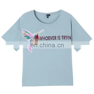 2017 Hot Sale Fashion Applique Embroidery Bird Patch With Sequins and Beads thumbnail-6