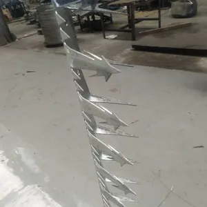 Galvanized Razor Spikes 1.25m for Security thumbnail-4
