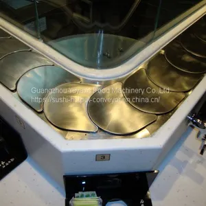 Sushi Convery Belt Sushi Train Sushi Bar Conveyor Belt Factory: Michaeldeng@gdyuyang.com thumbnail-3