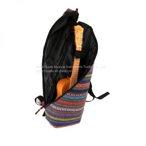 High Quality Oxford Inkjeted 10mm Padded 23inch Ukulele Gig Bag Soft Cases , Concert Ukulele Uke thumbnail-1