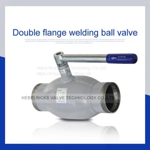 Industry Valve Parts All Welded Dn25 Dn32 Dn40 Pn16 Float or Fixed Ball Valve thumbnail-1