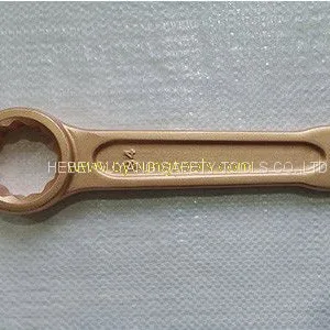 Non-Sparking Tools Wrench Striking Ring 34mm Copper Beryllium ATEX thumbnail-1
