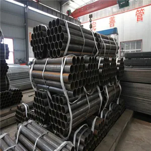 MS Welding Pipes ! ERW Mild Steel Black Pipe MS Pipe Weight And Price thumbnail-3