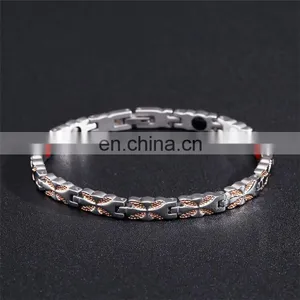 316L Stainless Steel Adjustable Blood Pressure Control Bracelet Magnetic thumbnail-5