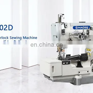 MC 500-02D High Speed Direct Drive Interlock Sewing Machine With Tape Binding(edge Rolling) thumbnail-1