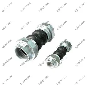 Floating Flange Double Spherical Flexible Bellow Threaded Rubber Expansion Joints thumbnail-2