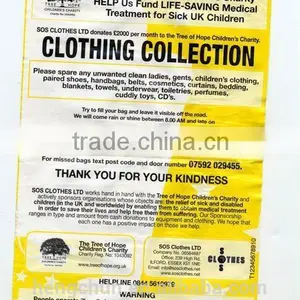HDPE Donation Collection Charity Bags thumbnail-1