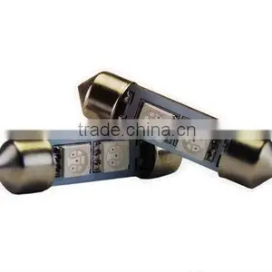 High Quality LED 2SMD 5050 Festoon Light Bulb thumbnail-1