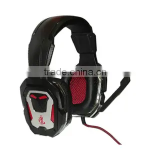 Lightweight Led 7.1 Sound Professional Gaming Headset Noise Cancelling Microphone Headset thumbnail-2